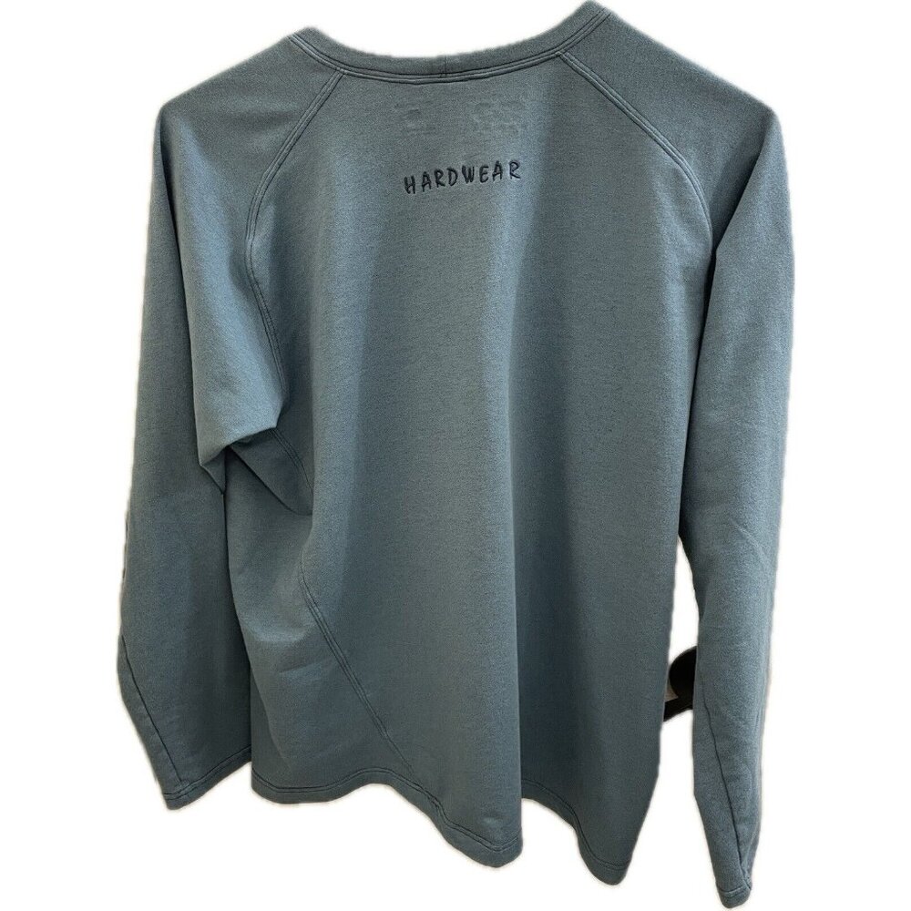 Mountain Hardwear Shirt Mens L Crewneck Long Sleeve Graphic Print Blue